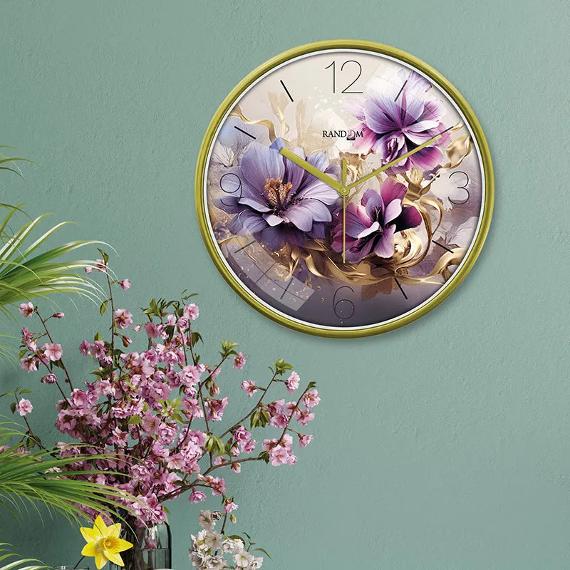 Etherea II Plastic Analog Wall Clock media 1