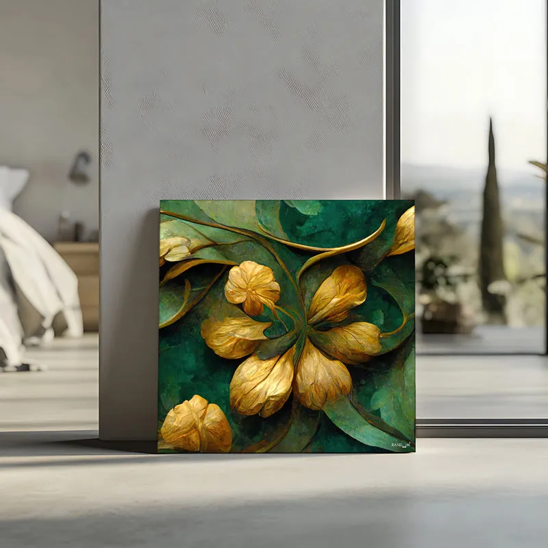 Fantasy Flora III Wall Painting media 5
