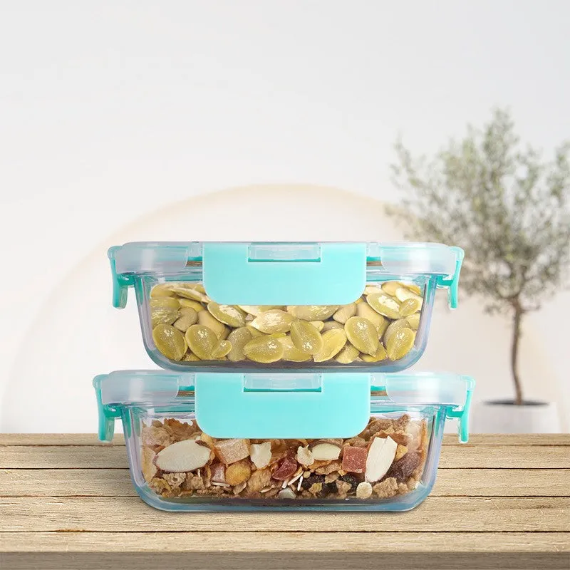Packly Leak Proof Glass Lunch Box - Set Of Two media 5