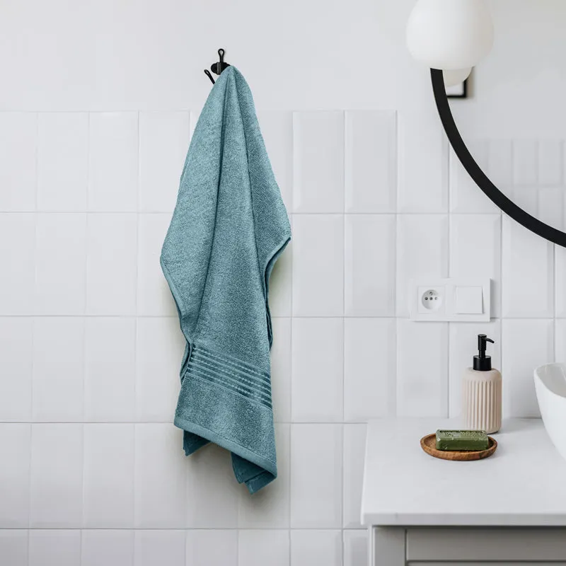 Micro Cotton LuxeDry Soothe Bath Towel - Light Blue media 1