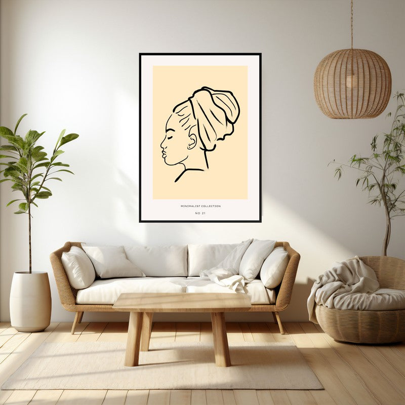 Aura Archival Canvas Wall Art - Black Frame media 3