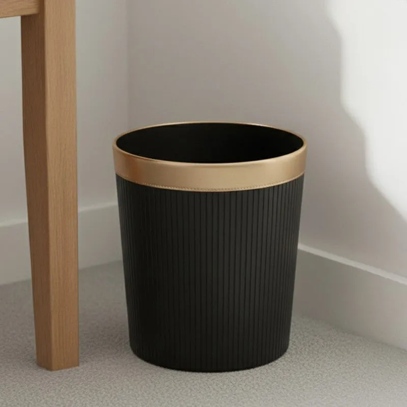 AarviDecor UrbanClean Faux Leather Dustbin media 5
