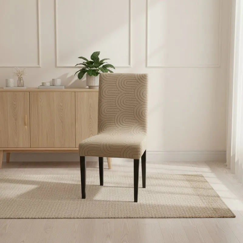 Nexo Fit Chair Cover - Beige media 1