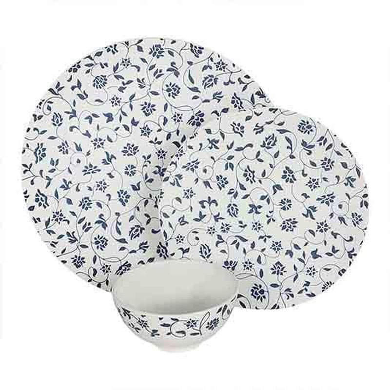 Pop Of Blue Dinner Set - 21 Piece Set image 5