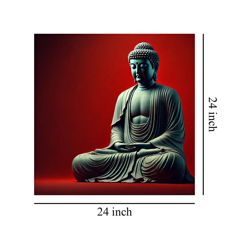 Gautama Buddha Wall Painting media 8