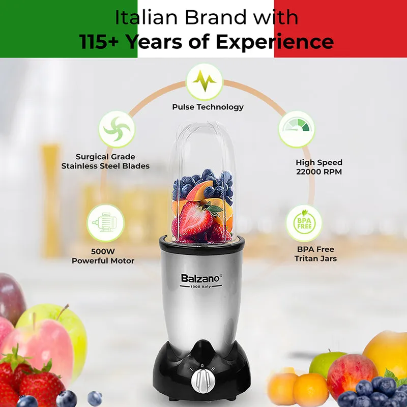 Balzano Nutri Bullet Mixer Grinder - 500 W media 4