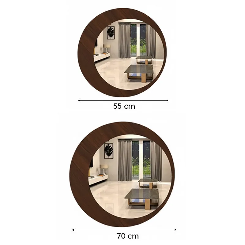 Timber Crescent Wall Mirror media 7