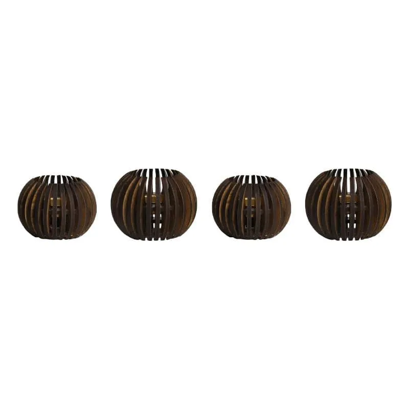 Halcyon Tealight Holder - Set Of Four media 5