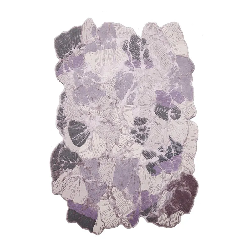 Kairo Cotton Carpet - Purple media 1