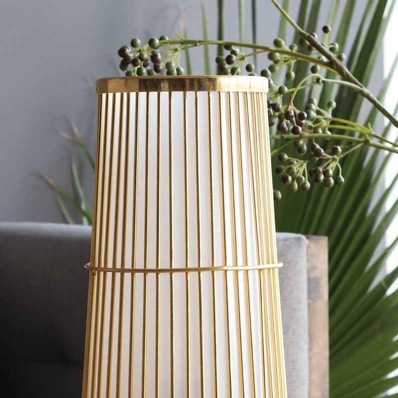 Orange Tree Katra LED Mild Steel Table Lamp Gold - Gold media 4