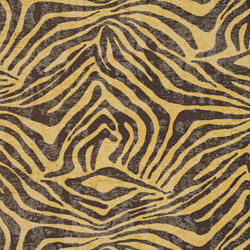 Fangorn Abstract Polyester Anti-Skid Carpet - Beige & Brown media 4