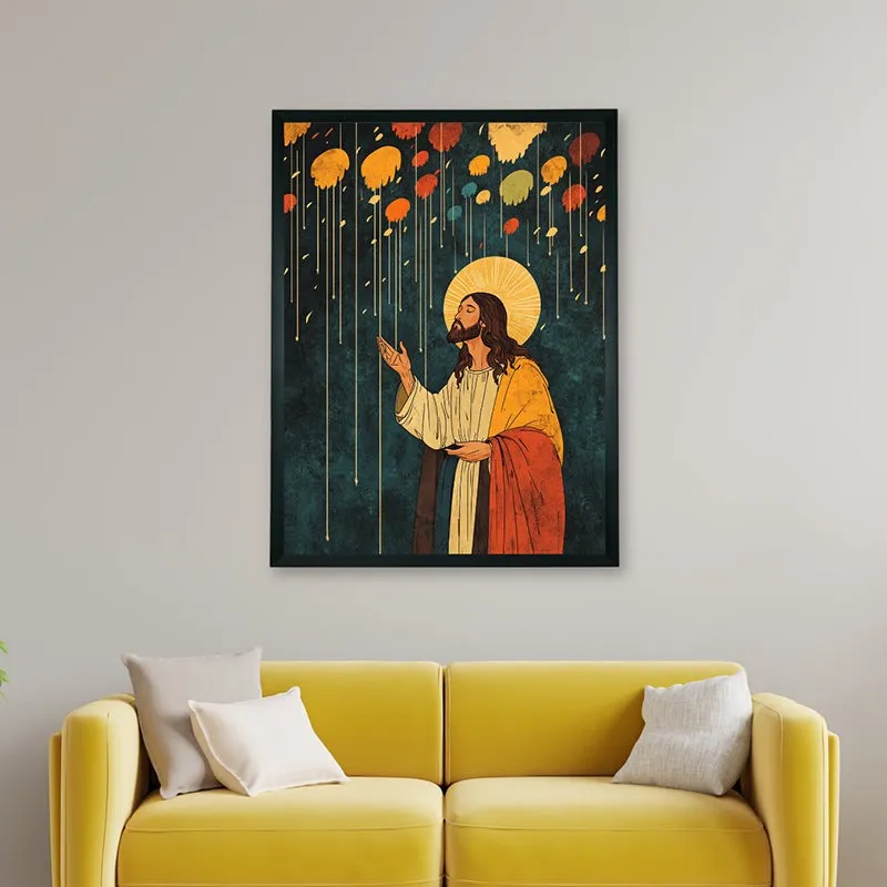 Colors Of Christ Wall Art With Resin Frame media 5