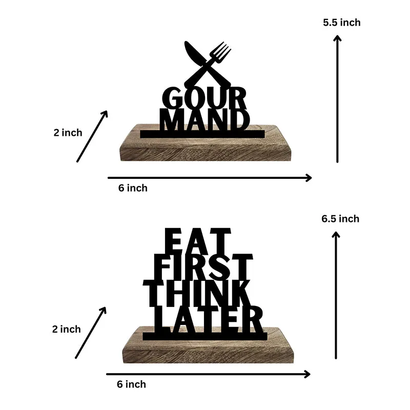 Gourmand Showpiece - Set Of Two media 5