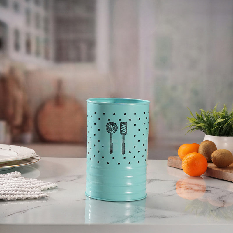 Stack Spot Cutlery Stand - Blue