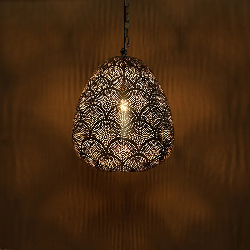 Fig Living Casablanca 200 Ceiling Lamp - Gold media 1