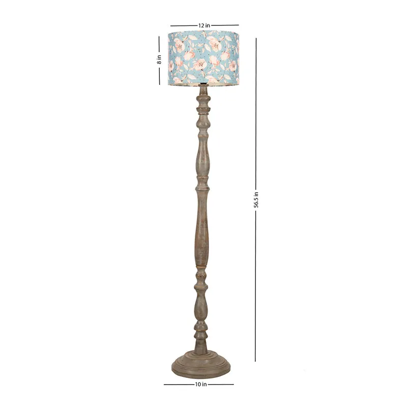 Hewn Bleu Flora Floor Lamp media 5