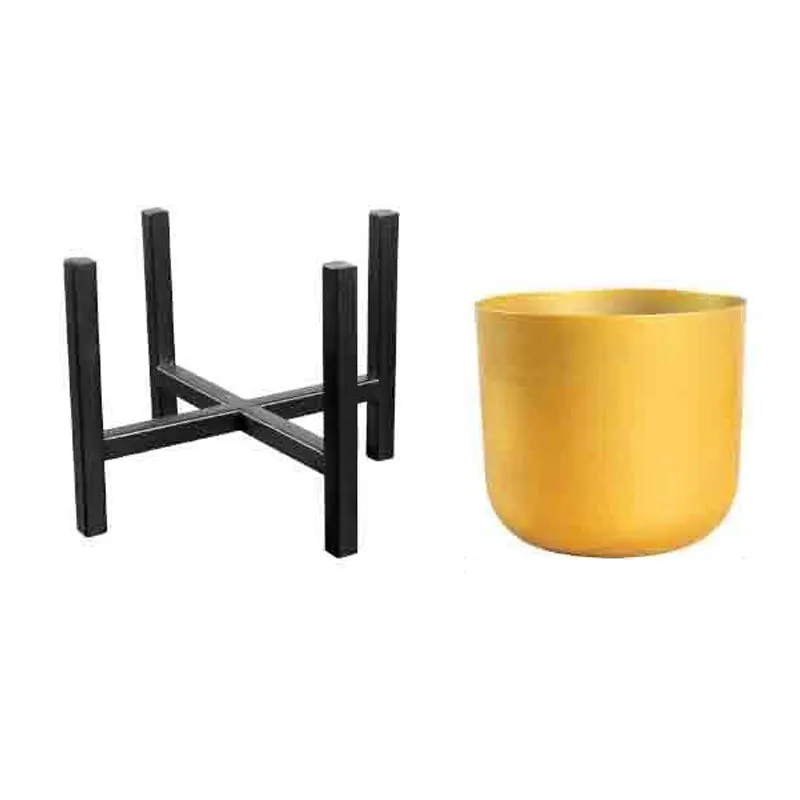 Goldie Planter With Stand - Set Of Two media 7