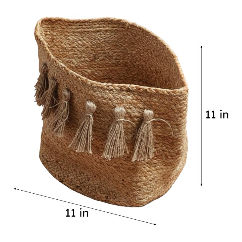 Mistrala Jute Laundry Basket media 7