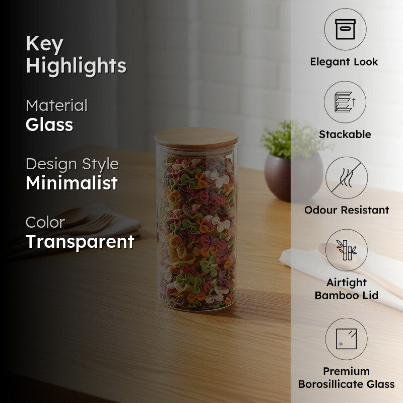 Storx Glass Jar - 1000 mL media 2