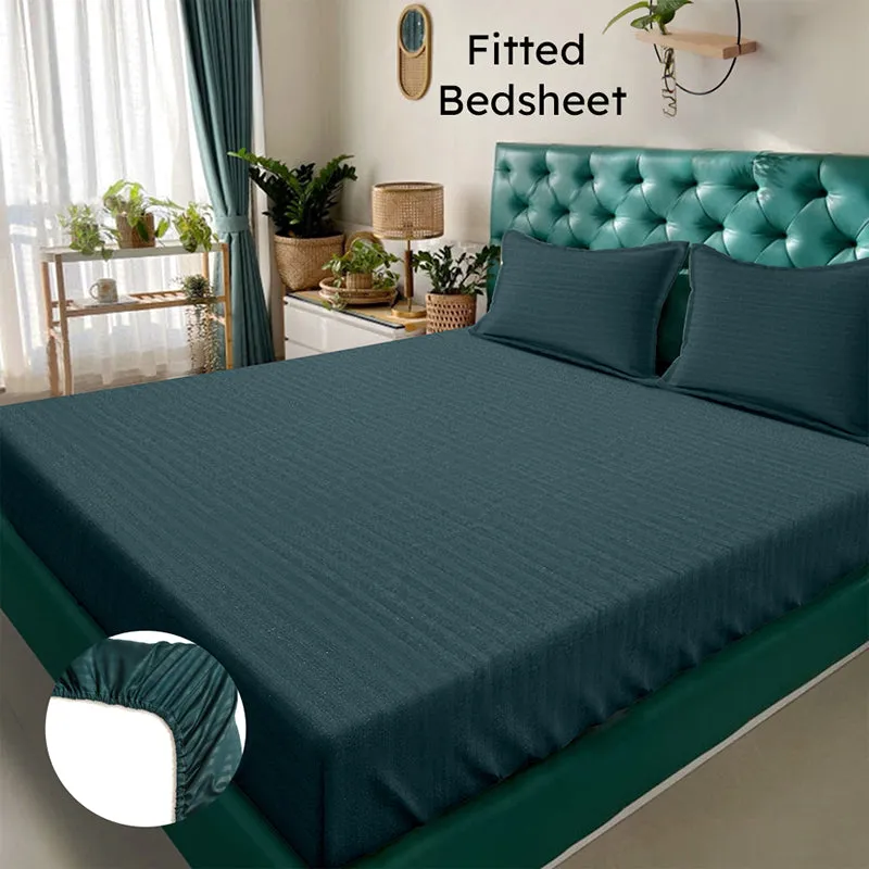Alora Fitted Bedsheet - 180 GSM media 3
