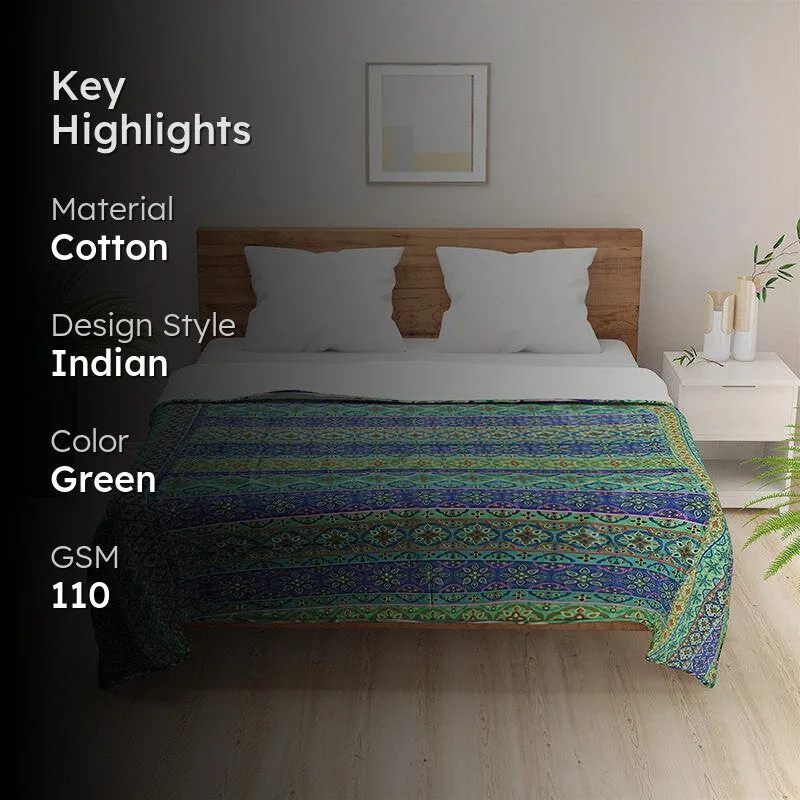 Swayam Nakhera Striped Ethnic Cotton Dohar - 110 GSM media 2