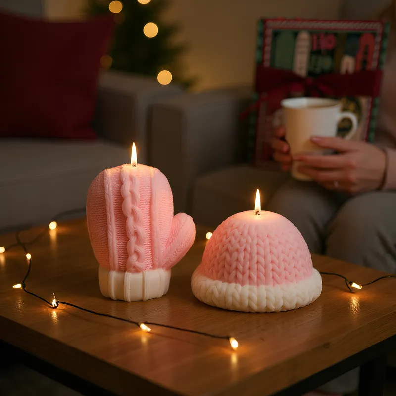 Cozy Cactus Scented Votive Candles - Set of Two media 7
