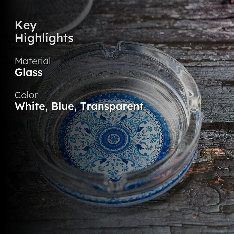 Pristine Turkish Ashtray - Blue media 2