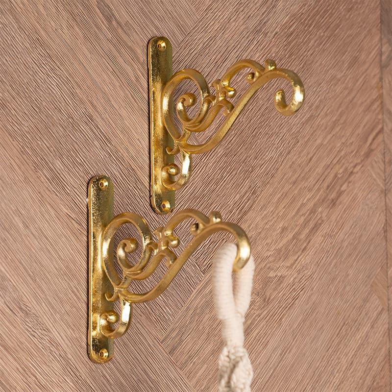 Zabini Wall Bracket (Gold) - Set Of Two media 4