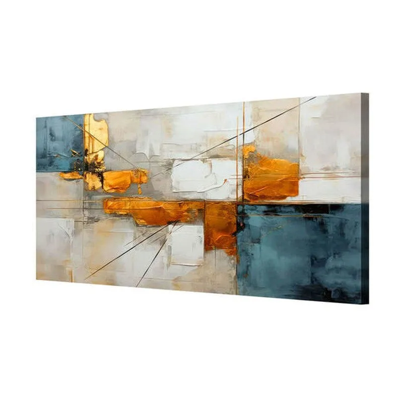 Minimalist Coastal Poly Canvas Wall Painting media 5