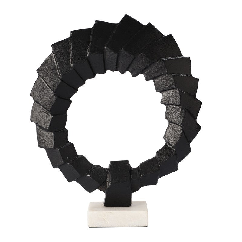 Shadow Wheel Aluminium Showpiece - Black media 3