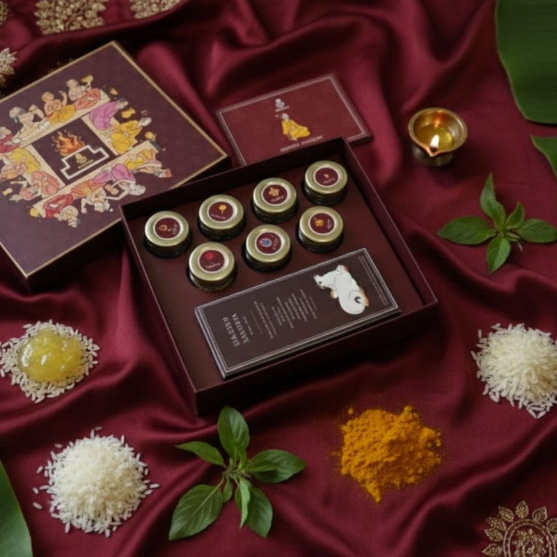 Aaradhya Pooja Essentials - Nine Piece Set media 3