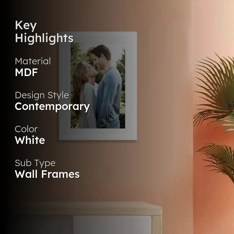 Relive It Photo Frame - White media 2