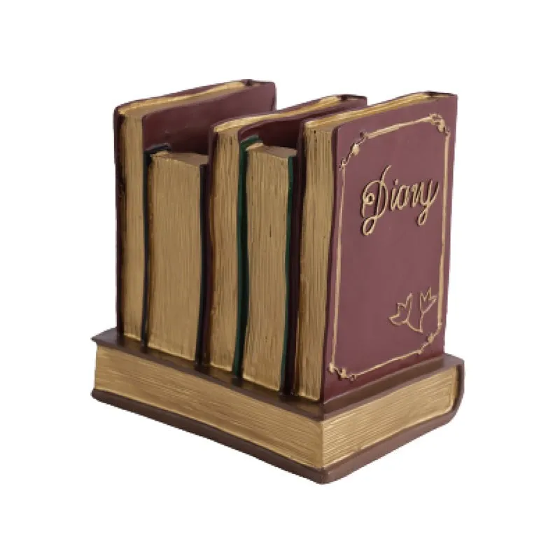 Vintage Resin Library Pen Stand media 5