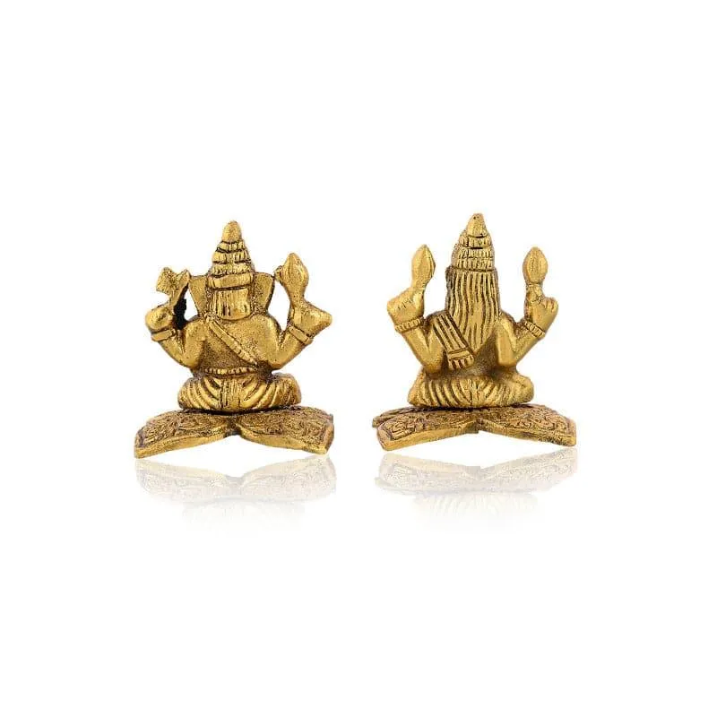 Lakshmi & Gajanan Idol - Set Of Two media 3