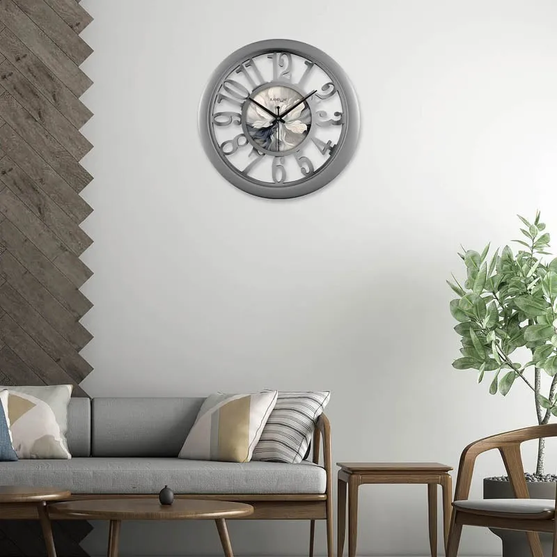 Margaux Grey Wall Clock media 3