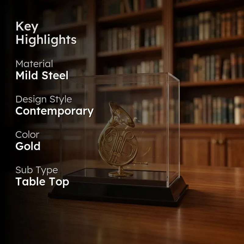 Regal Melody 24K Gold Plated Mild Steel Showpiece media 2
