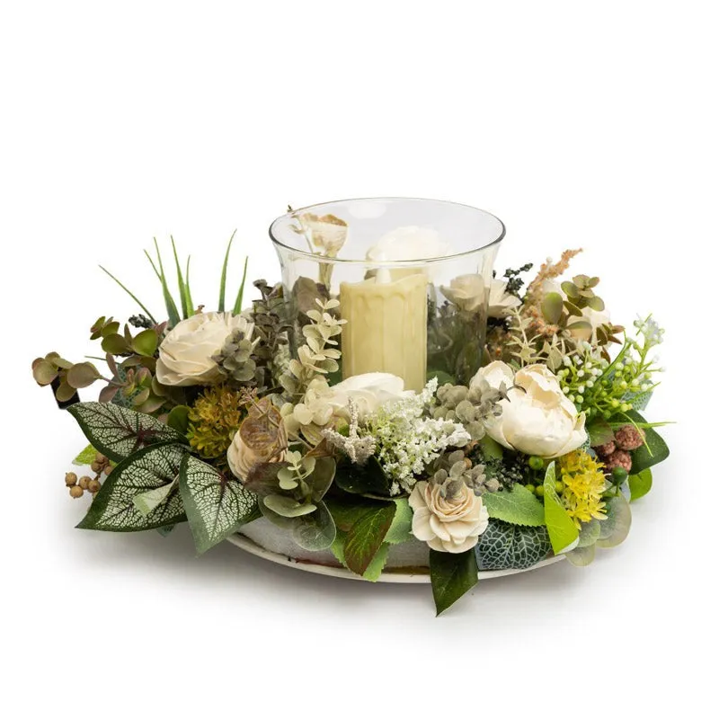 Lumina Solawood Floral Bunch In Tray media 4