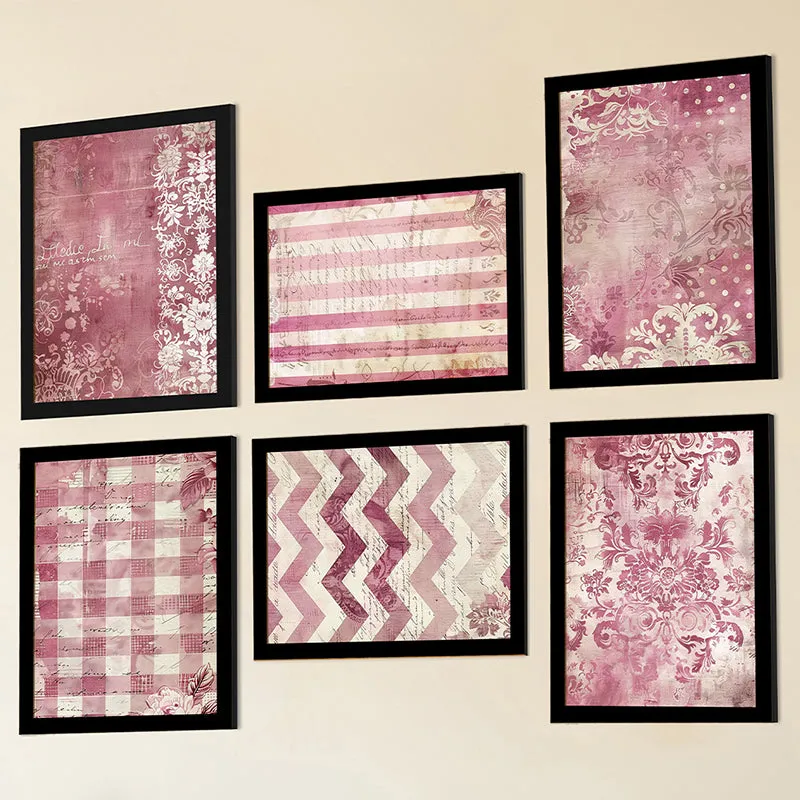 Geometry Of Patterns Wall Art - Set Of Six media 3