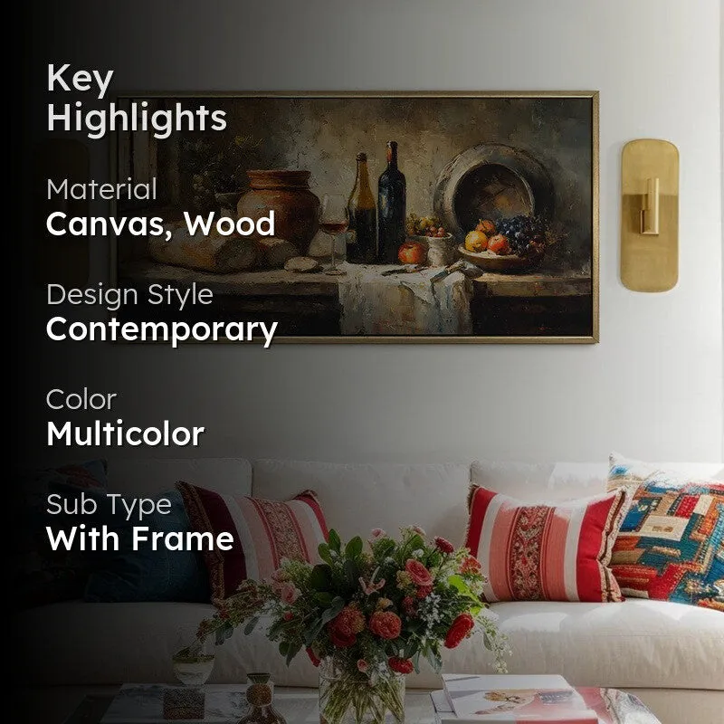 Windowlight Canvas Wall Painting With Frame media 2