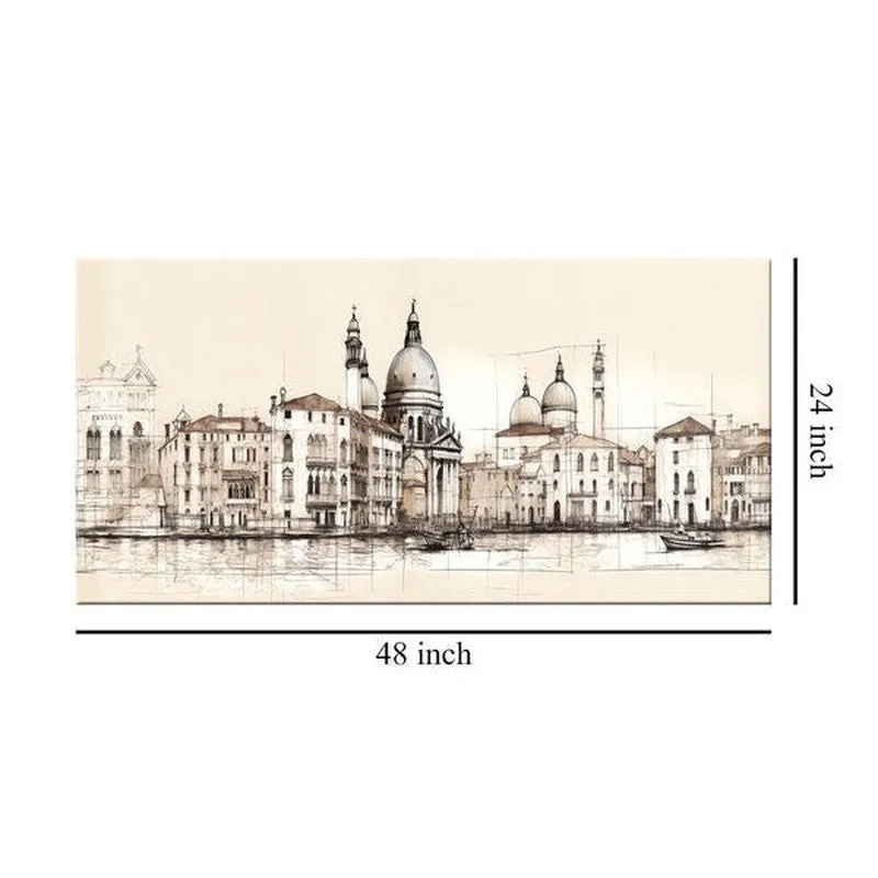 Vintage Cityscape Wall painting media 7