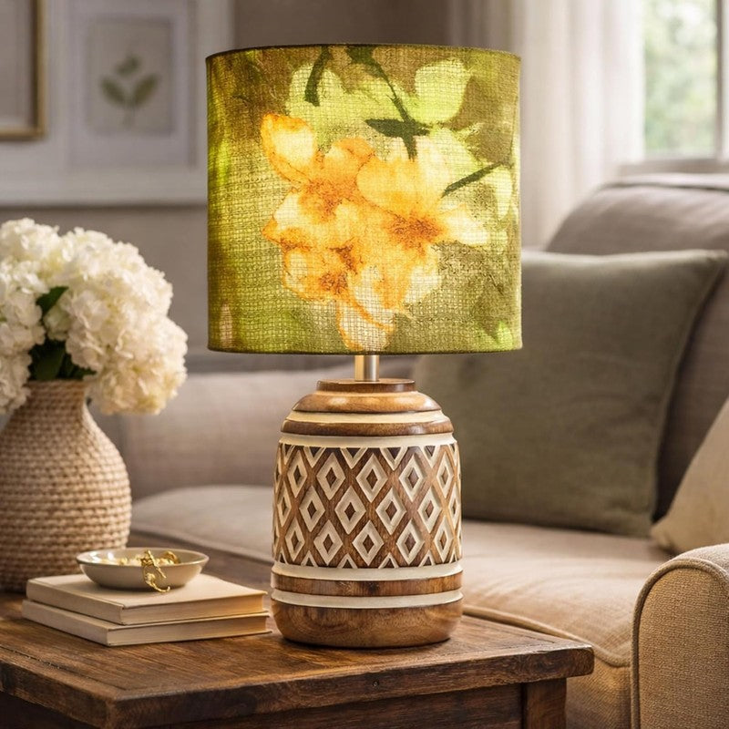 BloomDream Wooden Table Lamp