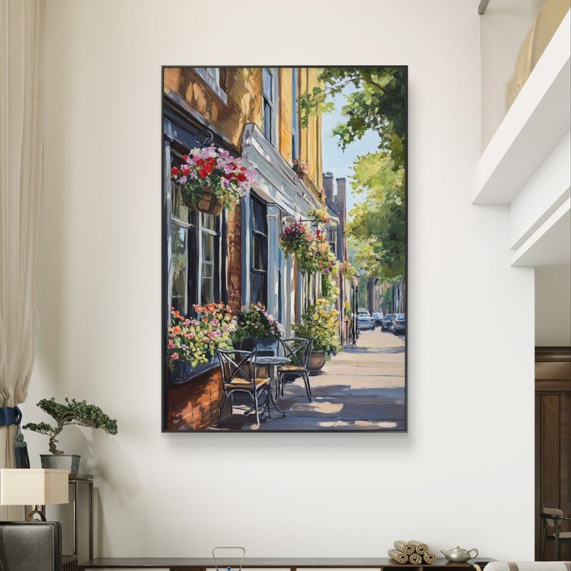 Quaint Towns Wall Painting