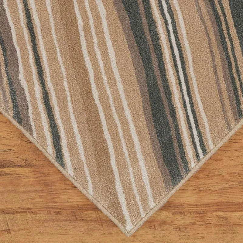 Bastet Hand Tufted Abstract Wool & Nylon Carpet - Green media 6
