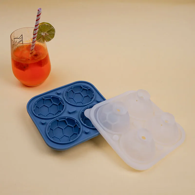 Blizz Silicone 4-Cube Ice Mould - Blue media 3