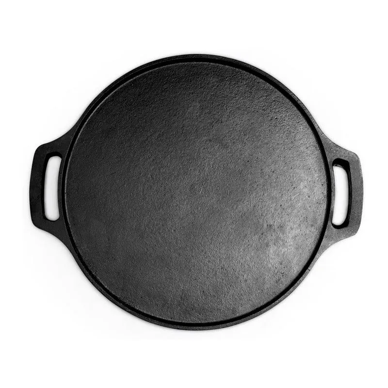 TawaCraft Flat Cast Iron Cooking Dosa Tawa - 31 cm media 9