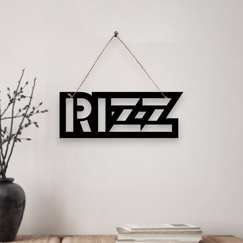 Rizz Mild Steel Wall Accent