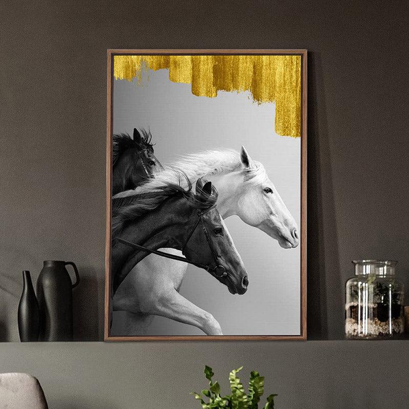 Stallio Season Cotton Canvas Wall Art