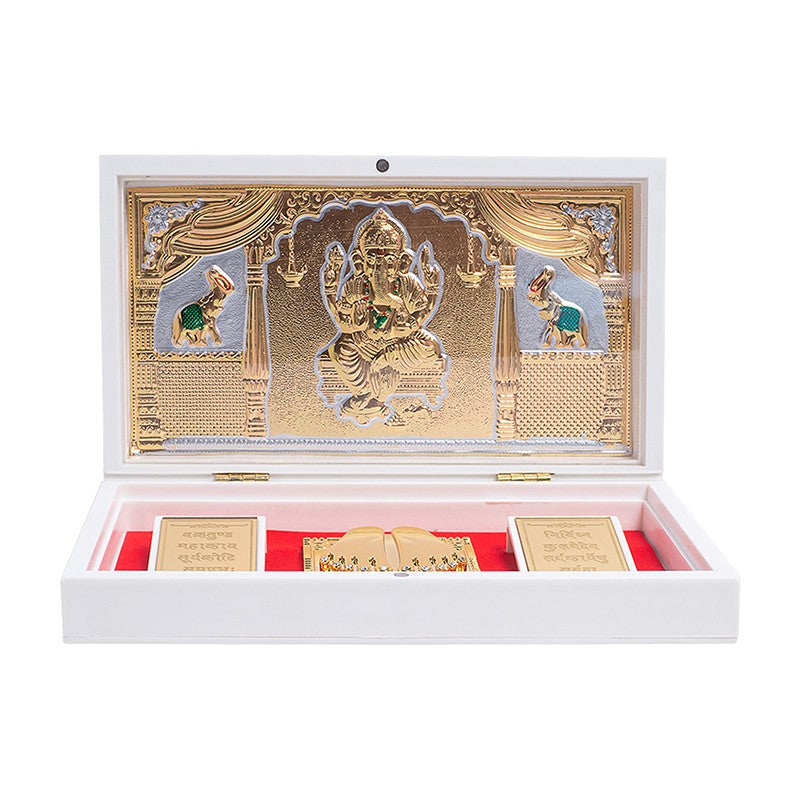 Siddhi Ganesha Foiled Festive Accent media 3