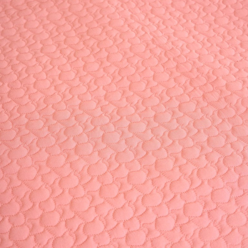 CozyCore Solid Cotton Comforter (Pink) - 200 GSM media 5