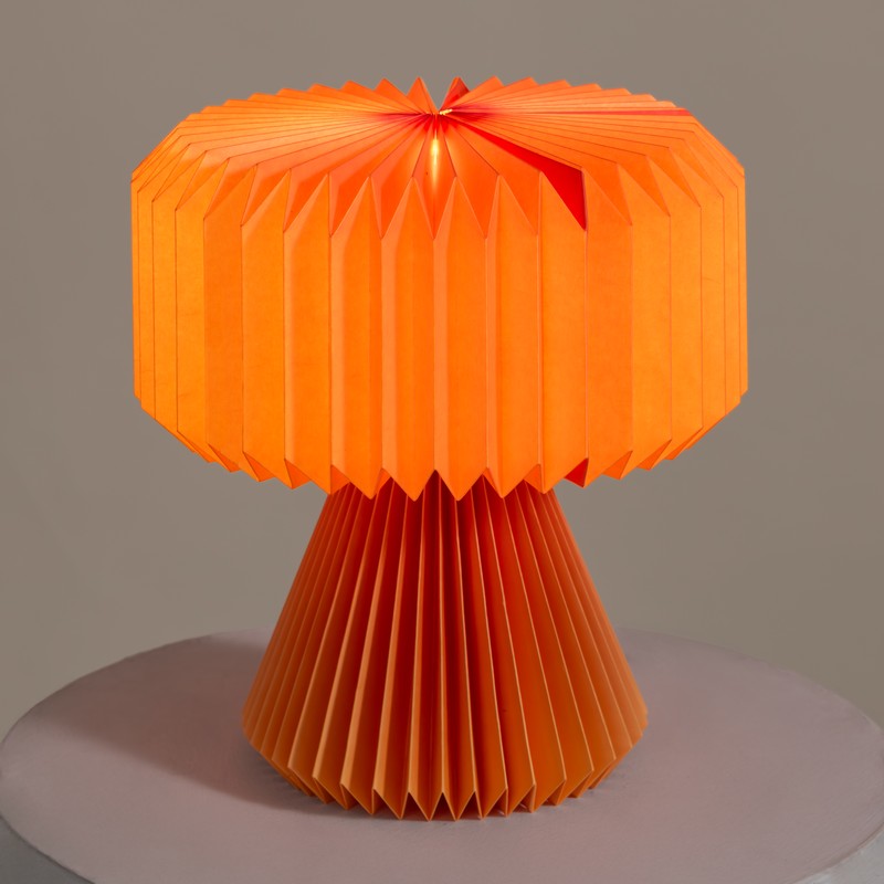 Fig Living Ori Tangerine Dusk Table Lamp - Orange media 9